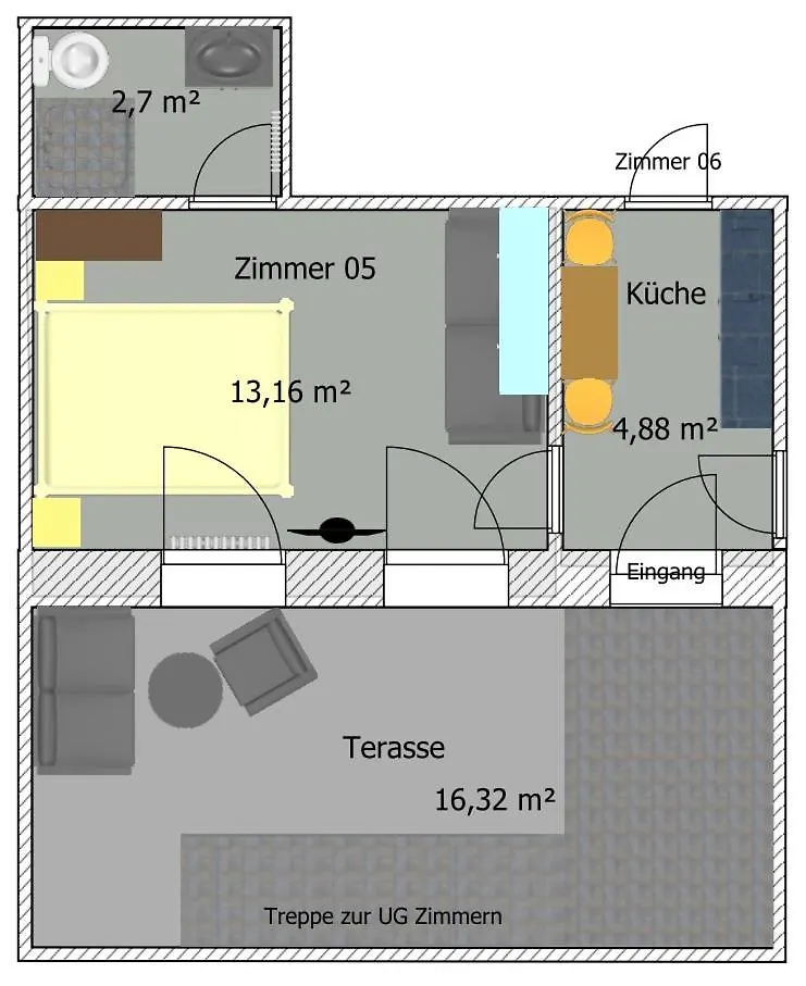 Pension Kristalpark Günzburg 3*,